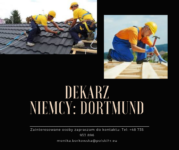 Dekarz – praca w Niemczech na budowie od zaraz bez języka Dortmund 2019